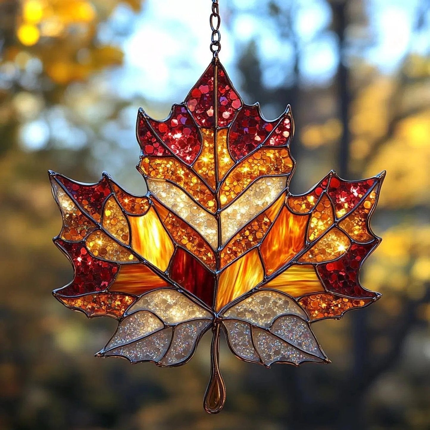 CZTICLE®🔥2025 Autumn Maple Leaf Suncatcher