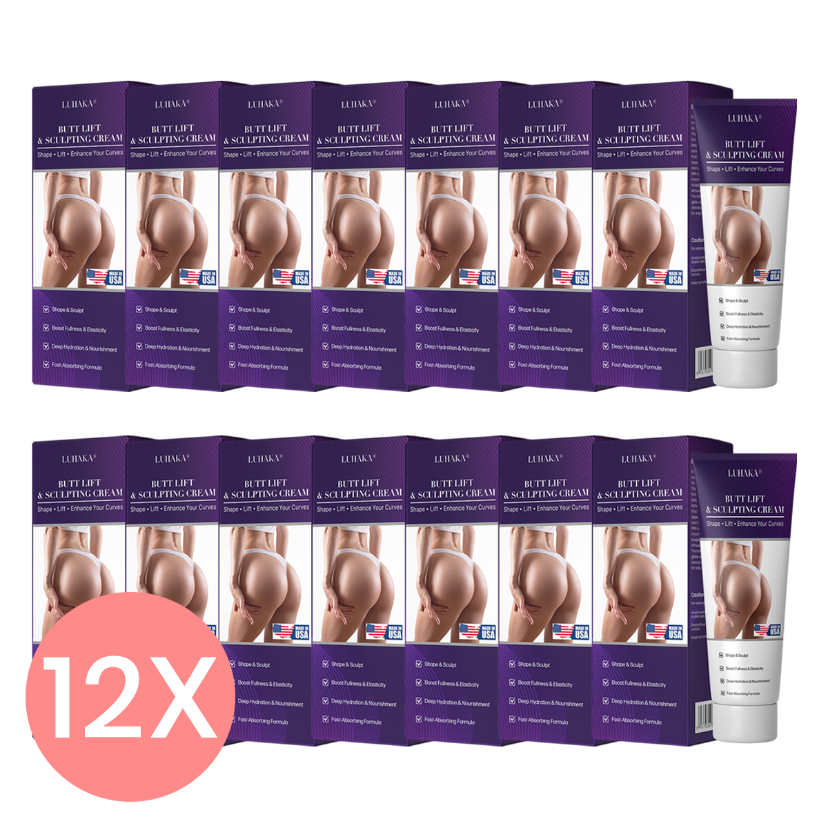 Luhaka® Butt Lift & Sculpting Cream