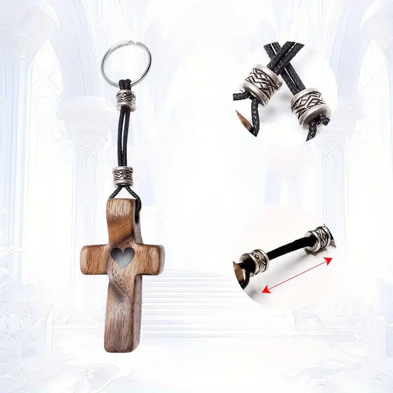 🔥Last Day 60% OFF ✝️Cilifer®100% Handmade Wooden Cross My Heart ✝️M2