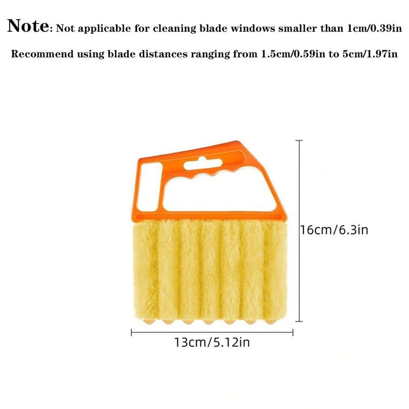 🏆Flash Sale⚡All-Purpose Washable Cleaning Brush – Blinds. AC Vents & Window Tracks-French fries shape M4