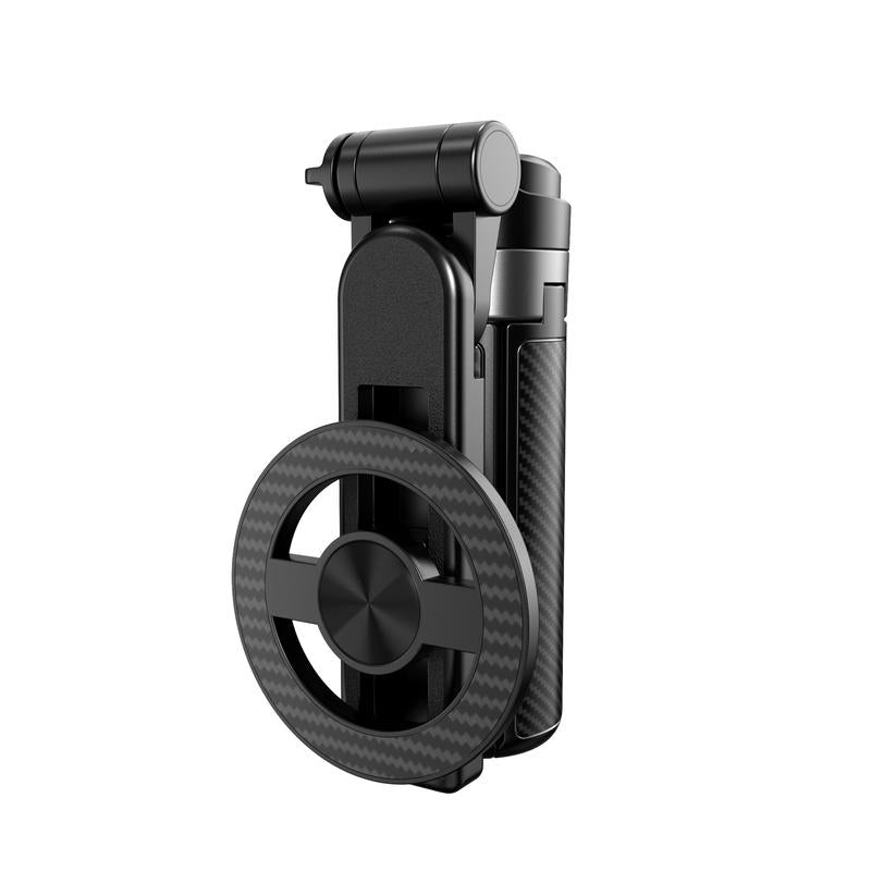 2025 New 4-in-1 Multifunctional Magnetic miniSelfie Stick with 360° Rotation Compact Cilifer® Bluetooth Control Magnetic PhoneHolder for Selfies Video Recording VloggingCompatible with Most Phones -StabilizerCamera,Maxinum extend to 16 inches📲M3