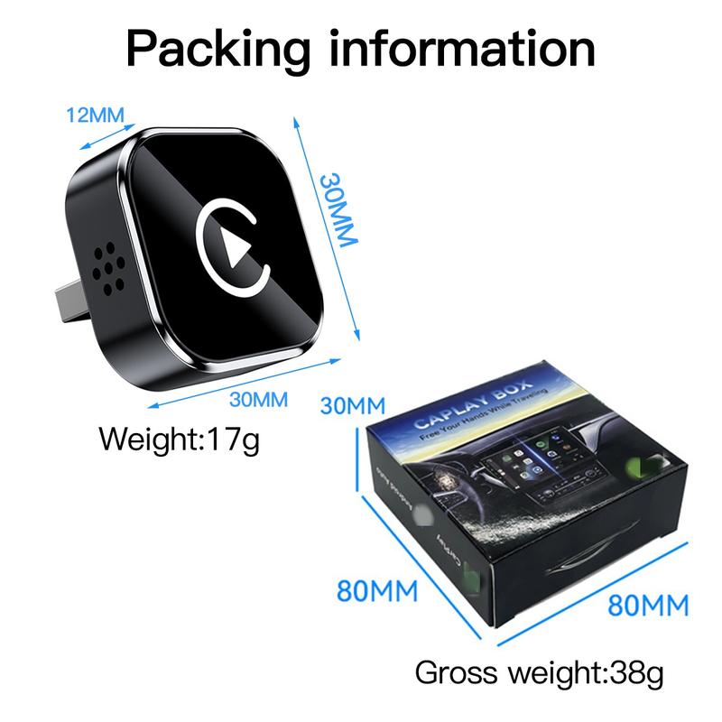 2025 Wireless carplay Adapter for iPhone/Android - 📲🎵Fast Connection,No Latency,Hands-Cilifer® Free Call wireless adapter Electronic Charger carplay dongle M7
