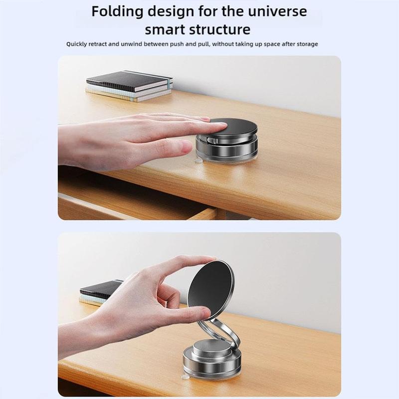 360°Adjustable Vacuum Magnetic Phone HolderSuction Cup Phone Mount for Magsafe, Cilifer® PortableCell Phone Holder for Car,Makeup/Gym/Mirror, Fitfor All iphone iphone 11 and above 📲M5
