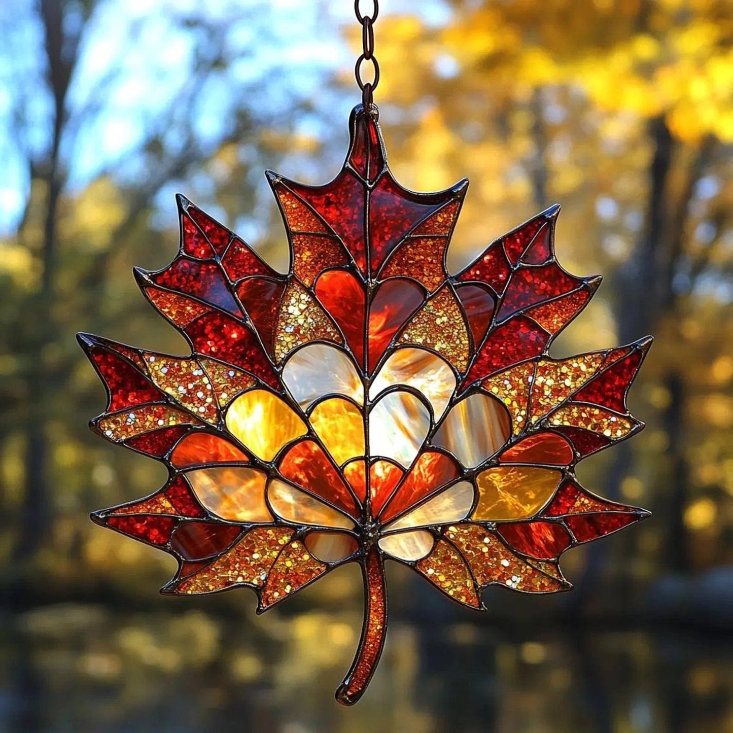 CZTICLE®🔥2025 Autumn Maple Leaf Suncatcher