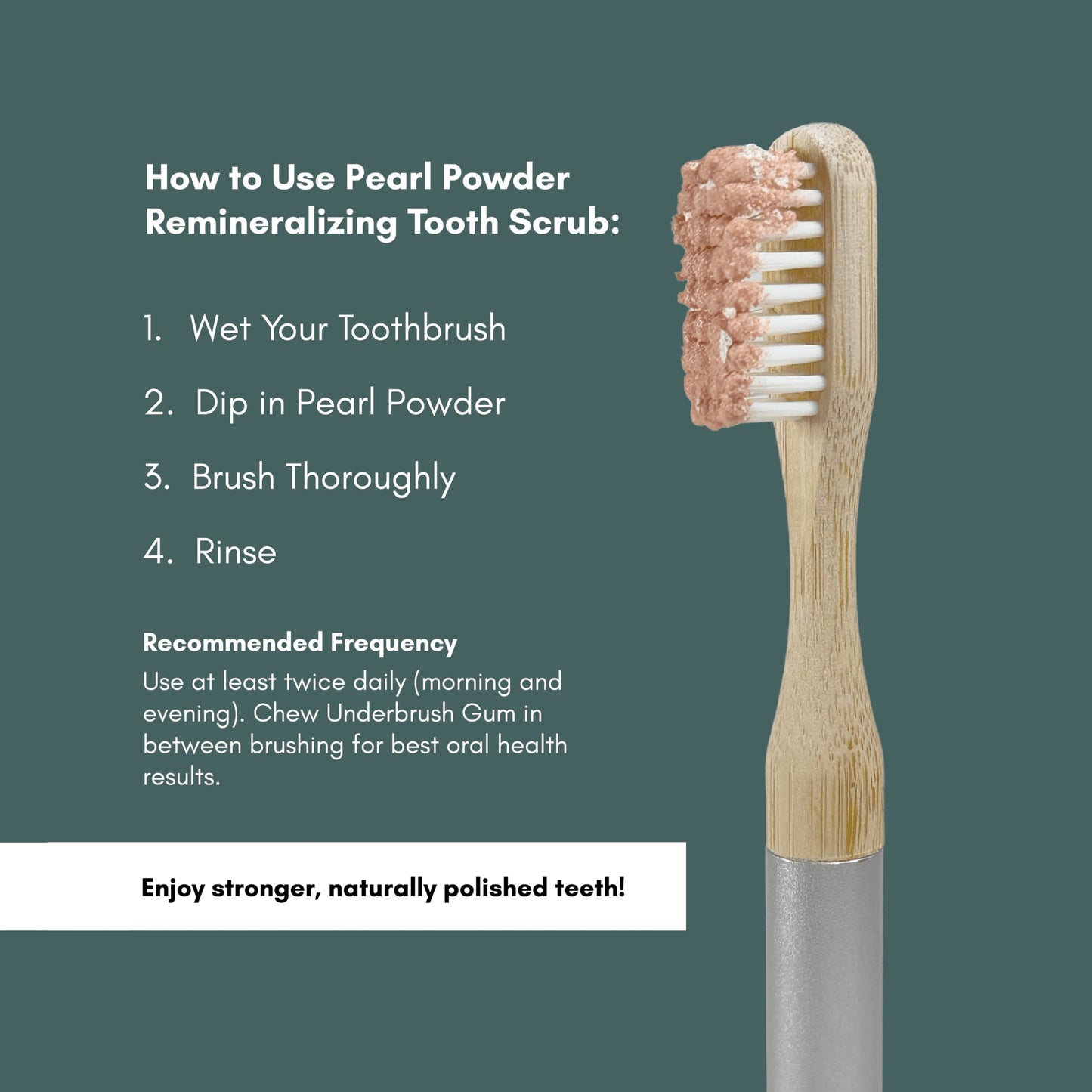 ⏰Last Day 49% OFF🔥Pearl Powder Tooth Scrub🦷🪥M1