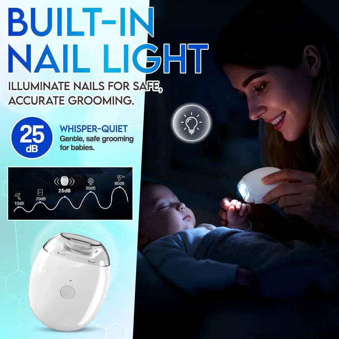 Cilifer®💅✨Universal Automatic Fingernail Grinder for Adults and Children👶
