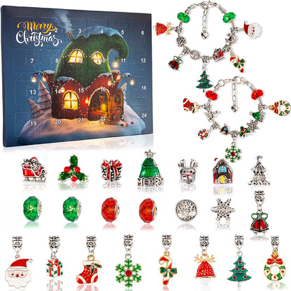 Cilifer® 🔥The Best Gift For Children🎀DIY Christmas Advent Calendar Bracelets Set M1