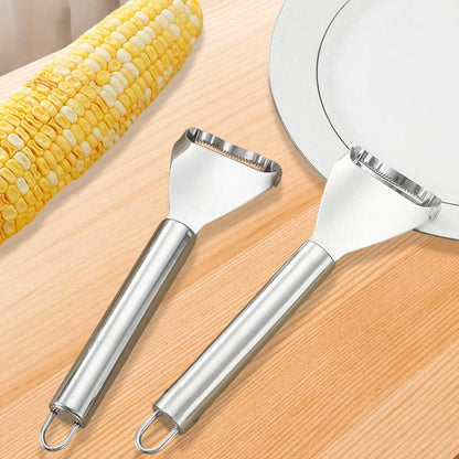 🌽🥪4 Counts Corn Peeler, ✨Only $2 each✌🏻 Stainless Steel ComnStripper Tool for Efficient Corn Kernel Removal-Multi-function -🥪 salad slicing, peeling, mashed potatoes🌮M1