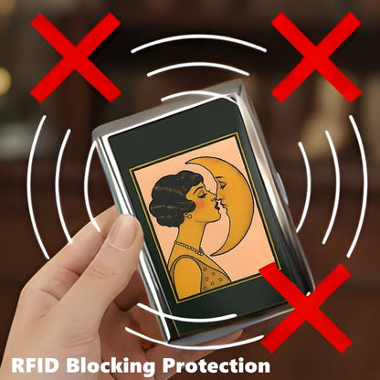 Cilifer® 🔥Last Day 48% OFF🔥Vintage Art Deco Versatile Card & Cash Case With RFID Protection