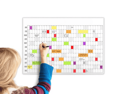 Cilifer®📅2026 Wall Calendar - Flexible Dry-Erase Material ✍️Design Your Amazing Year!🏃