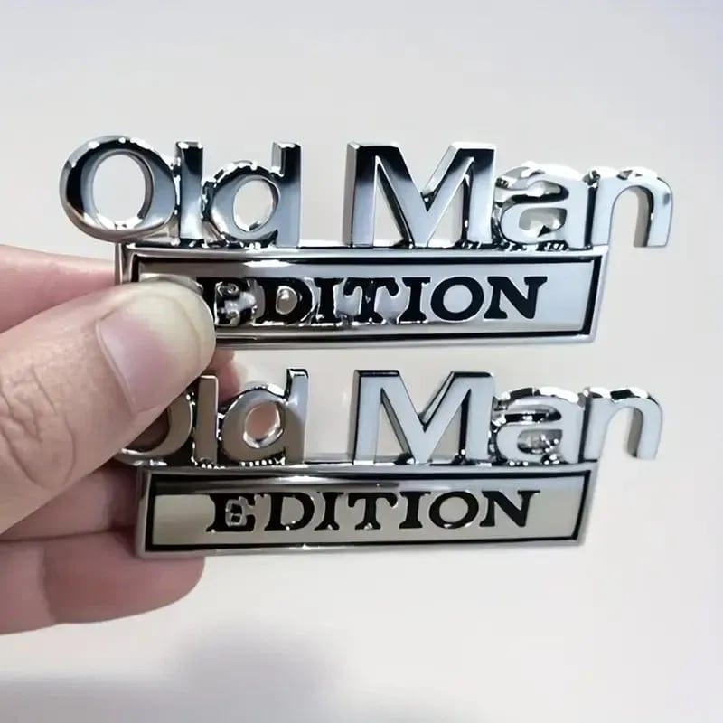CZTICLE®🚗 Old Man Edition Car Emblem