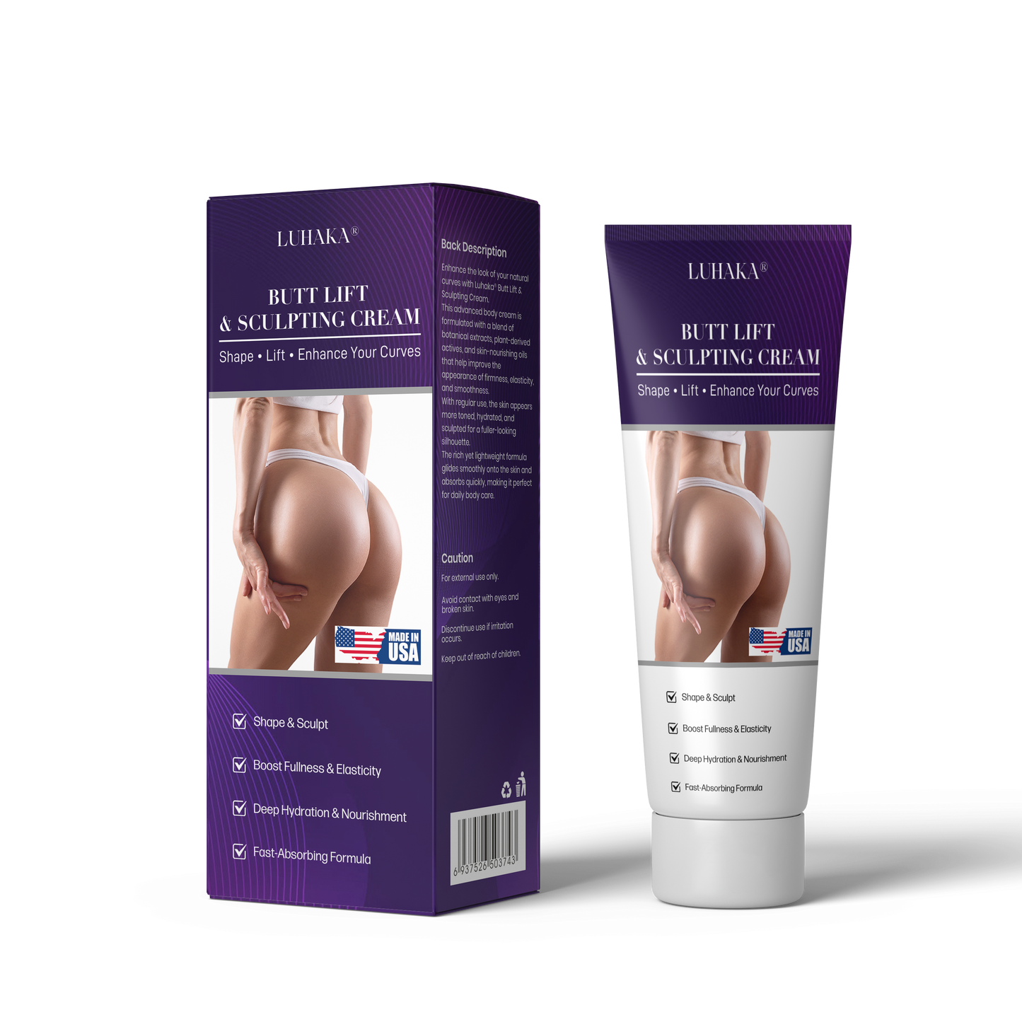 Luhaka® Butt Lift & Sculpting Cream