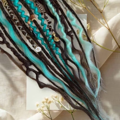 Cilifer® 🎉 - 👩🏼‍🦱Elastic Dread Ponytail Salty Soul