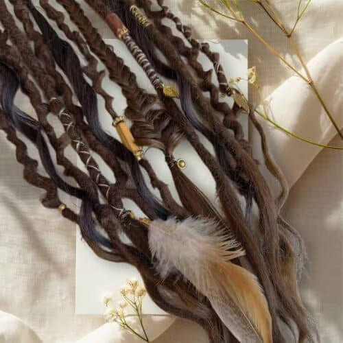 Cilifer® 🎉 - 👩🏼‍🦱Elastic Dread Ponytail Salty Soul