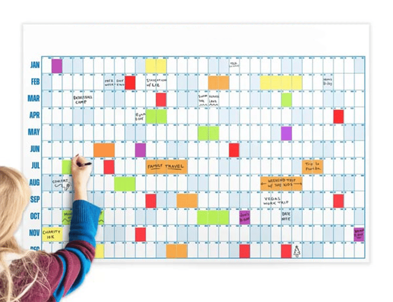 Cilifer®📅2026 Wall Calendar - Flexible Dry-Erase Material ✍️Design Your Amazing Year!🏃
