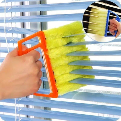 🏆Flash Sale⚡All-Purpose Washable Cleaning Brush – Blinds. AC Vents & Window Tracks-French fries shape M4