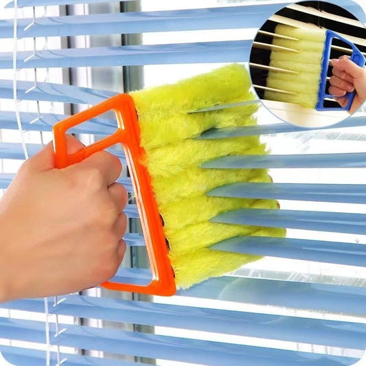 🏆Flash Sale⚡All-Purpose Washable Cleaning Brush – Blinds. AC Vents & Window Tracks-French fries shape M1