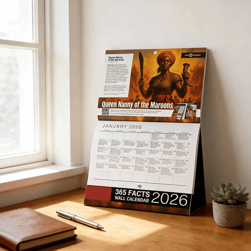 Cilifer®  📅2026 Calendar Black History 365 Facts Power to the People✊🏾