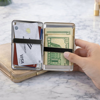 Cilifer® 🔥Last Day 48% OFF🔥Vintage Art Deco Versatile Card & Cash Case With RFID Protection