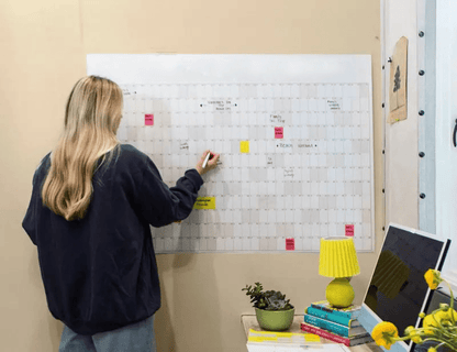 Cilifer®📅2026 Wall Calendar - Flexible Dry-Erase Material ✍️Design Your Amazing Year!🏃