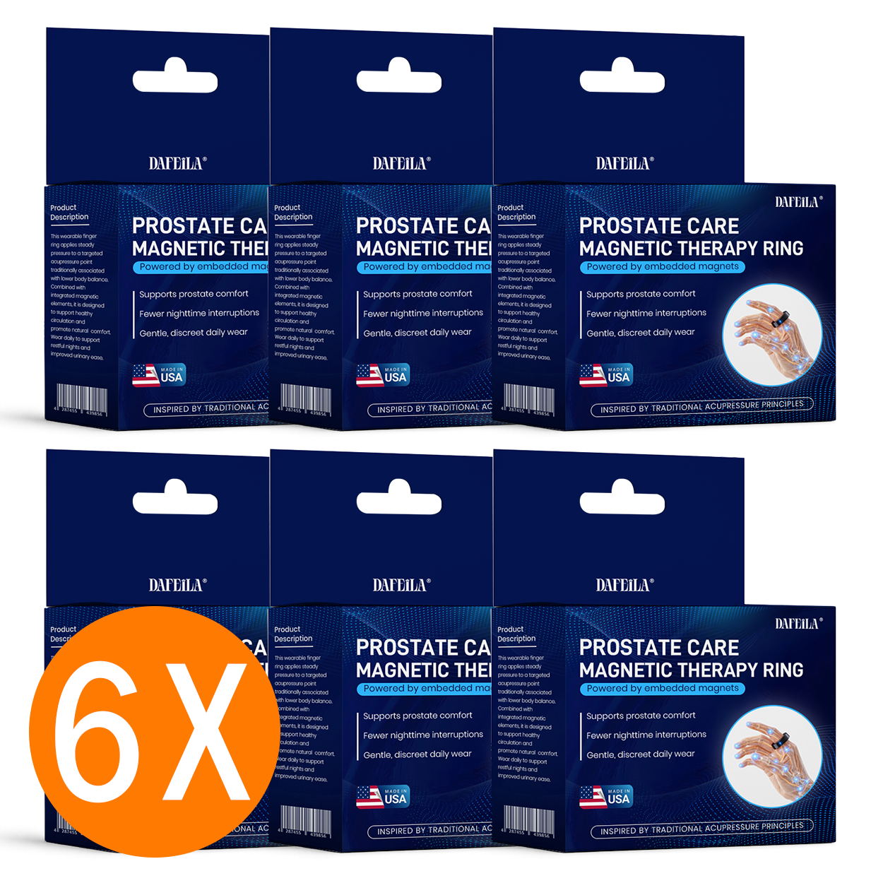 6-Ring Set – Maximum savings for multiple users