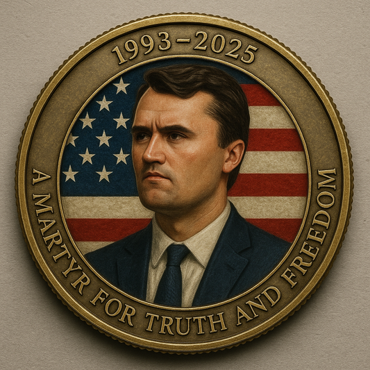 🙏60% OFF For Charlie's Fans - 🎗️🕊️Charlie Kirk Memorial Coin🕊️M1