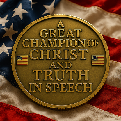 🙏60% OFF For Charlie's Fans - 🎗️🕊️Charlie Kirk Memorial Coin🕊️M1