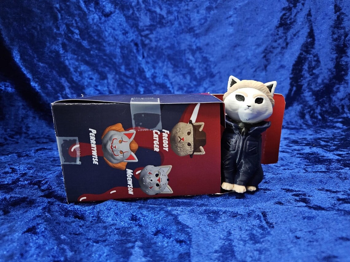 🔥Last Day 50% OFF-Horror Character Cat Figurine