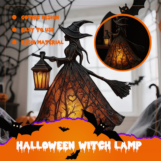 🏆Flash Sale⚡ 50K+ SOLD! 🧙‍♀️Halloween Witch Lamp🎃M1