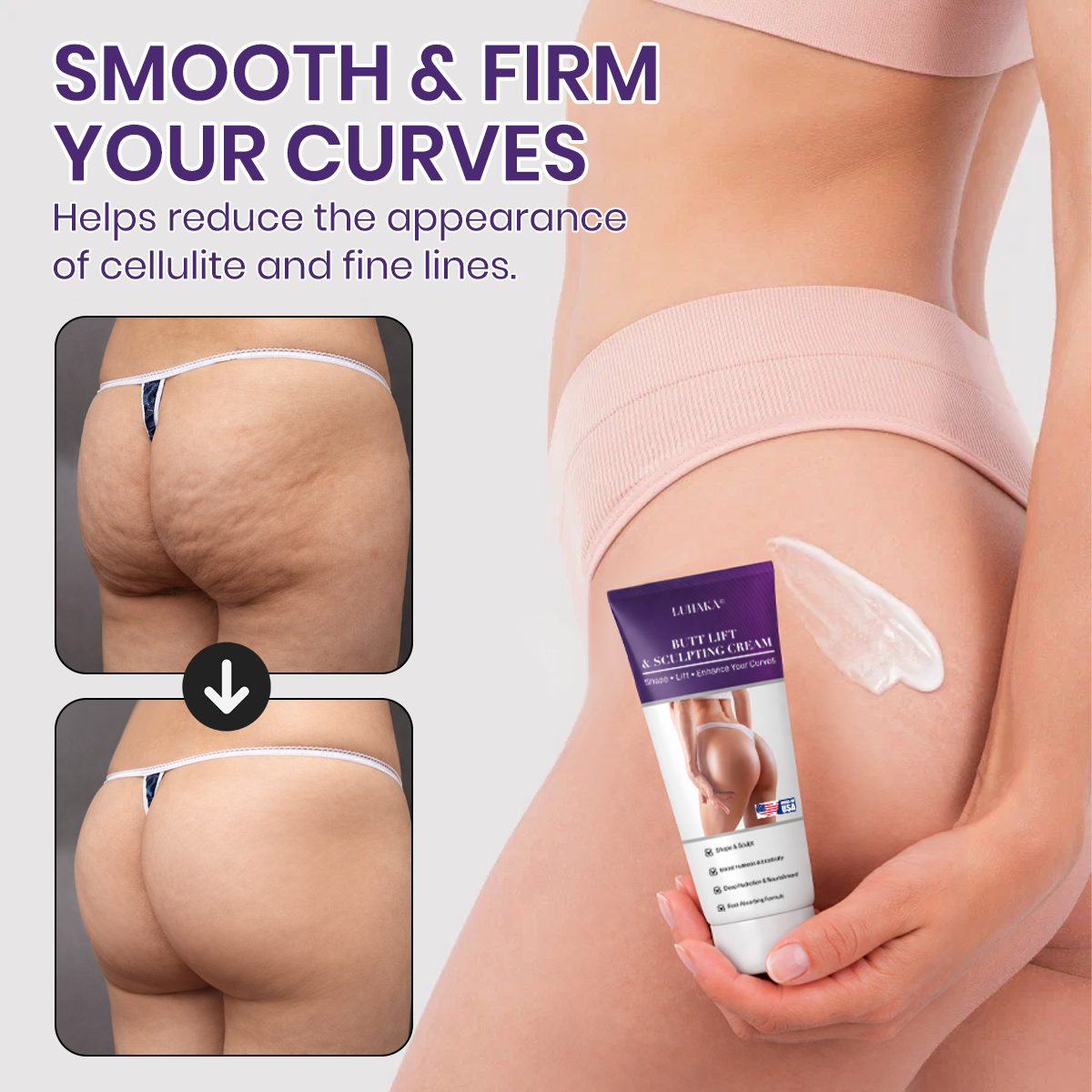 Luhaka® Butt Lift & Sculpting Cream