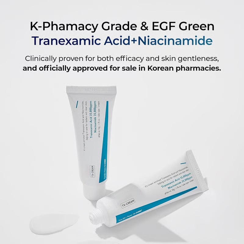 Luhaka®🧪TX Cream Nano-sized Tranexaminc Acid for Dark Spots & Hyperpigmentation