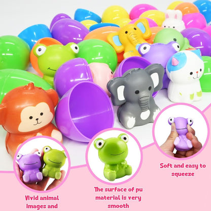 Cilifer® 24 PCS Easter Eggs Prefilled Slow Rising Squishy Toys