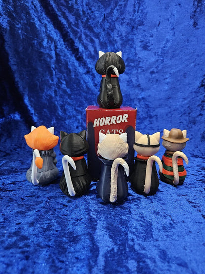 🔥Last Day 50% OFF-Horror Character Cat Figurine