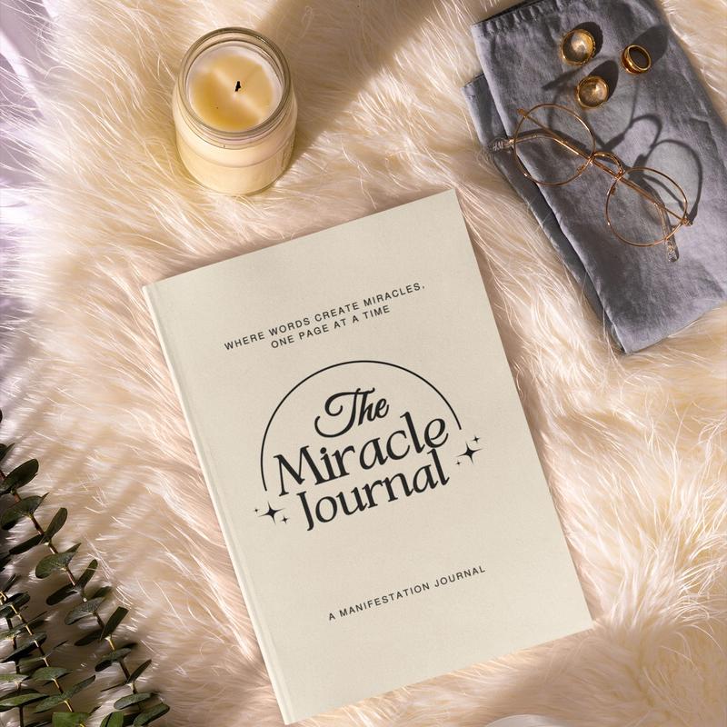 🔥Last Day 50%🪄✨The Miracle Joumnal: Your Guided Manifestation &Gratitude Journal🌈LUCKYSONG®M1