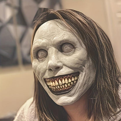 🏆Flash Sale⚡🎭 Scary Zombie Mask Set – The Ultimate Halloween Clown & Demon Costume Accessory🎃M1