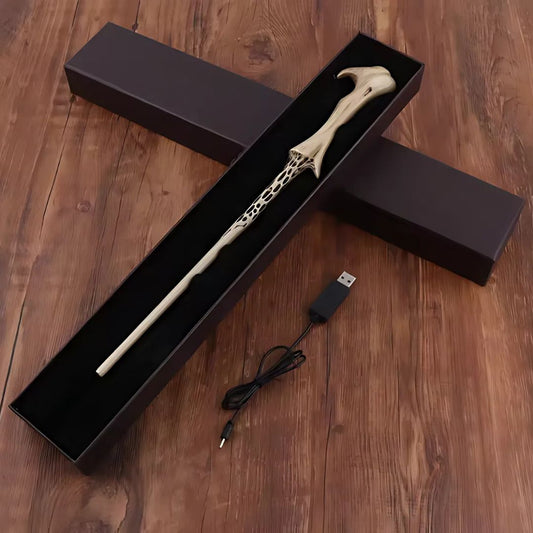 🪄✨Baguette magique lance-sortilèges-Resin Fire-Breathing Wand Spitfire Wand Magic Wand Props Tiktok Same-Halloween👻🎃F1