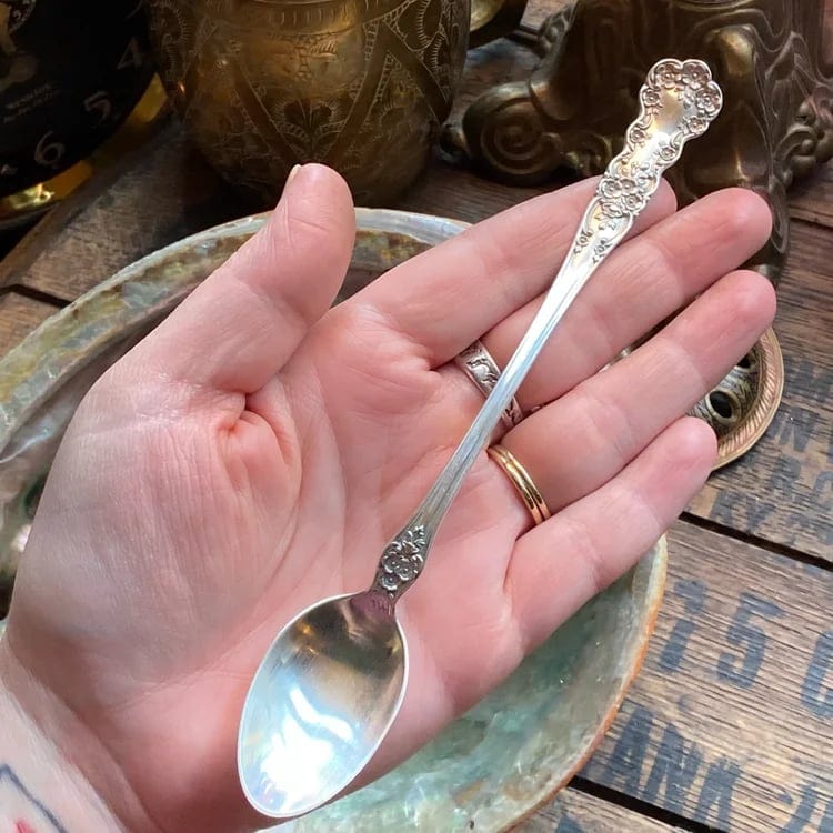 CZTICLE®🔥LAST DAY 60% OFF✨Handmade Sterling Spoon Necklace -Handmade Sterling Spoon Necklace Crafted from Authentic Vintage Silverware