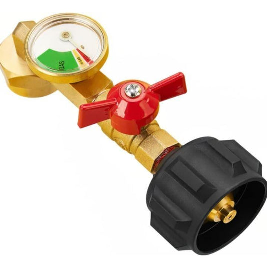 Cilifer®🔥LAST DAY 50% OFF - Top-Rated Propane Refill Elbow Adapter (With Tank Gauge) M1