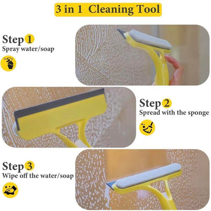 Cilifer® 🏆Flash Sale⚡ 50K+ SOLD! Almost Gone-💥🔥3 in 1 Window Cleaning Scraper M3