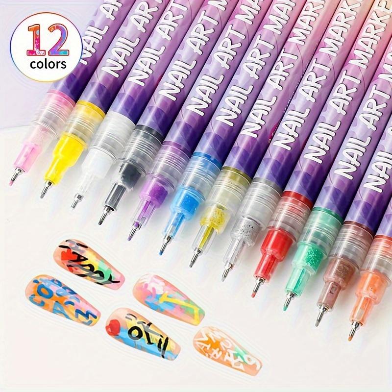 Cilifer® Cutics 12 Color Nail Doodle Pen M2