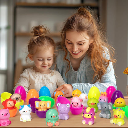 Cilifer® 24 PCS Easter Eggs Prefilled Slow Rising Squishy Toys