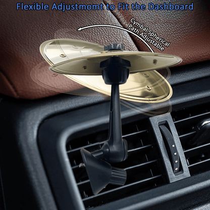 🎶 Make Your Driving More Fun  - Car Crash Cymbal Easy Installation And Rugged For Car Vent Outlet Make Your Driving More Fun Universal Automotive Interior Accessories Car Crash Cymbal Air Vent 🚗M4