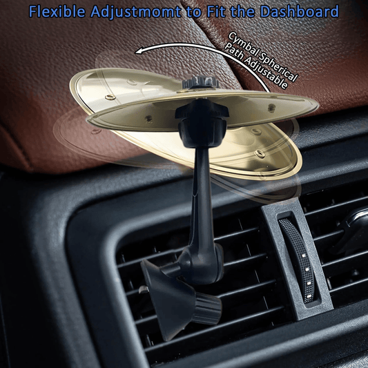 🎶 Make Your Driving More Fun  - Car Crash Cymbal Easy Installation And Rugged For Car Vent Outlet Make Your Driving More Fun Universal Automotive Interior Accessories Car Crash Cymbal Air Vent 🚗M2