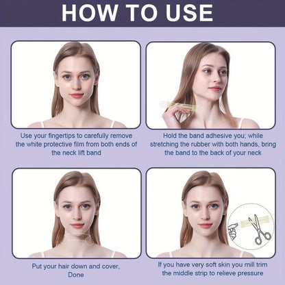 Cilifer®🔥Face Neck Lifting Tape (Long-Lasting)