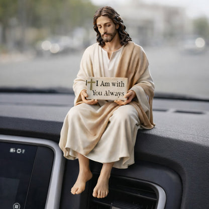 Cilifer® ✨Handcrafted Jesus Figurine✝️Serene Desk Companion🙏