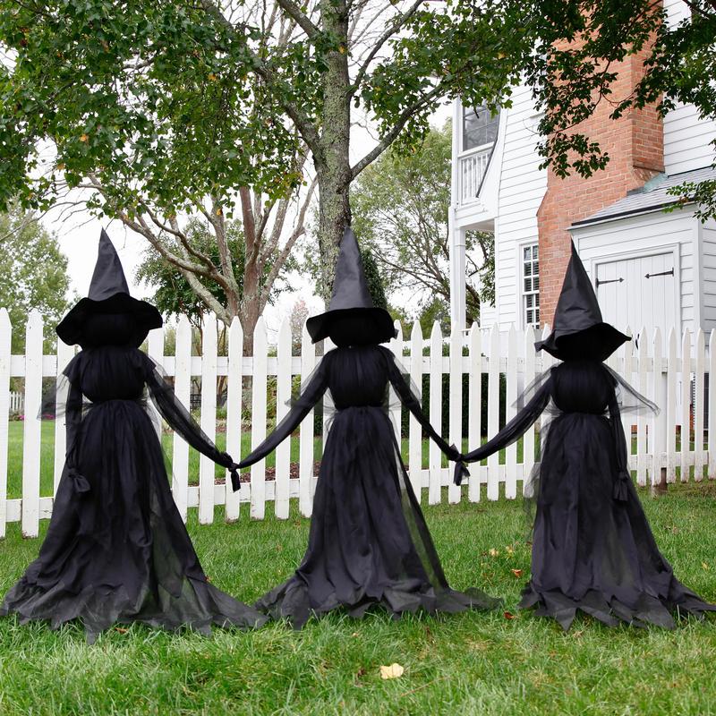 ⚡This Week's Special Price $29.99🎃2025 Halloween Sale 🧙‍♀️Lighted Halloween Witch Stakes🪄M15