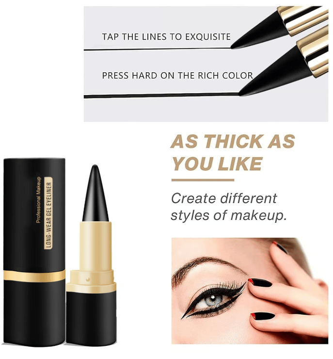 LUHAKA®🎉Natural Black Eyeliner Cream
