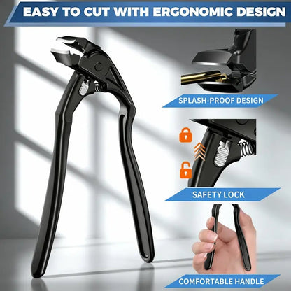 Cilifer®🏆35K+ SOLD! 🥳✂️ Black Curved Nail Clipper – Ergonomic & Easy for Seniors 🖤🎖️