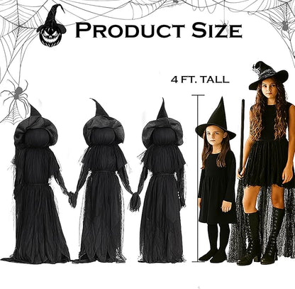 ⚡This Week's Special Price $29.99🎃2025 Halloween Sale 🧙‍♀️Lighted Halloween Witch Stakes🪄M15