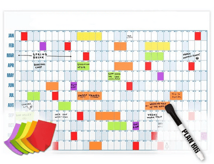Cilifer®📅2026 Wall Calendar - Flexible Dry-Erase Material ✍️Design Your Amazing Year!🏃